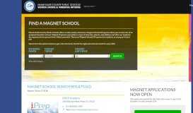 
							         STEM - Magnet Schools Choices - Magnet School Search								  
							    