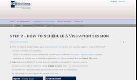 
							         STEP 2 - HOW TO SCHEDULE A VISITATION SESSION - The ...								  
							    