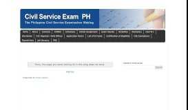
							         Step-by-Step Process: COMEX Online ... - Civil Service Exam PH								  
							    