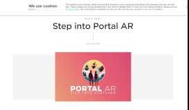 
							         Step into Portal AR - Whitespace								  
							    