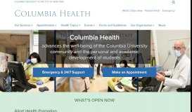 
							         Step One: Visit the Columbia Health Patient Portal Direct URL: https ...								  
							    