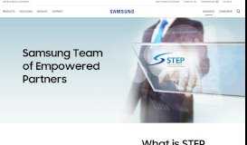 
							         STEP | Samsung Business Australia								  
							    