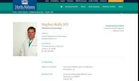 
							         Stephen Keith – North Alabama Medical Center								  
							    