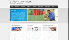 
							         Stephen R. McIntyre, MD — Family Healthcare for the Catawba Valley								  
							    