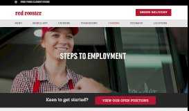 
							         Steps to employment | Red Rooster								  
							    