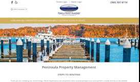 
							         Steps to Renting - Peninsula Property Management								  
							    