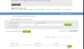 
							         Steris Employee Portal - Steris Corporation Jobs								  
							    
