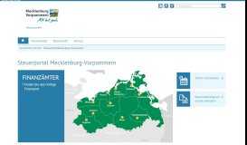 
							         Steuerportal Mecklenburg-Vorpommern - Regierungsportal M-V								  
							    