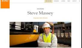 
							         Steve Massey, Corporate Safety Director - BOND								  
							    