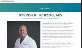 
							         Steven P. Herzog, M. - Texas Neurology								  
							    