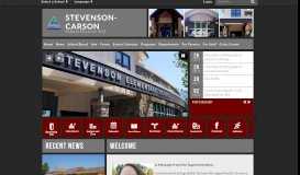 
							         Stevenson-Carson School District 303: Home								  
							    