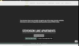 
							         Stevenson Lane Apartments: Apartments in Rogers Forge/Armagh ...								  
							    
