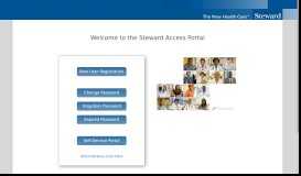 
							         Steward Access Portal								  
							    