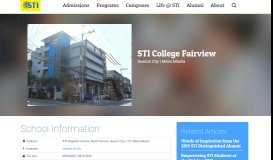 
							         STI College Fairview | STI College								  
							    