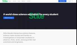 
							         Stile | A world class science education for every student								  
							    