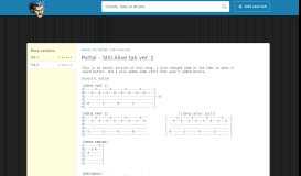 
							         Still Alive tab ver. 2 with lyrics by Portal - Easy chords and tabs for guitar								  
							    