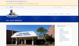 
							         Stillwater Public Schools > Schools > Middle School								  
							    