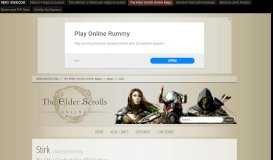
							         Stirk - Map - The Elder Scrolls Online Maps - MMO4EVER.COM								  
							    