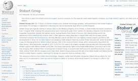
							         Stobart Group - Wikipedia								  
							    