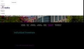 
							         Stockholder Resources - Contact Information - Leidos Inc.								  
							    