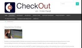 
							         Stocklink Online - Checkout								  
							    