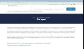 
							         Stockport Planning Handbook								  
							    
