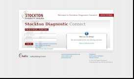 
							         Stockton Diagnostic Connect - Login - My Radiology Portal								  
							    