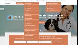 
							         Stockton Veterinary | Animal Hospital | Bear Creek Veterinary								  
							    