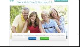 
							         Stone Oak Family Doctors, P.A.								  
							    