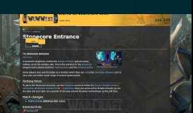 
							         Stonecore Entrance | WoWWiki | FANDOM powered by Wikia								  
							    