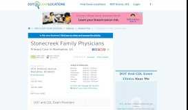 
							         Stonecreek Family Physicians - Primary Care in Manhattan, KS 66503								  
							    