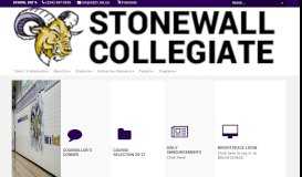 
							         Stonewall Collegiate Institute Homepage - Interlake School Division								  
							    