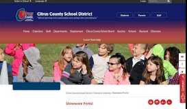 
							         Stoneware Portal - Citrus County School District								  
							    