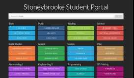 
							         Stoneybrooke Student Portal								  
							    
