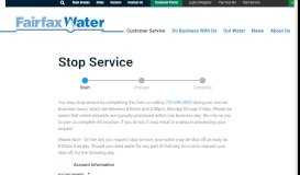 
							         Stop Service | Fairfax Water								  
							    