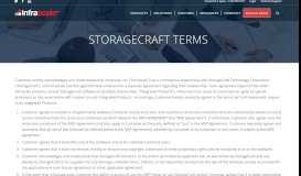 
							         Storagecraft Terms - Infrascale								  
							    