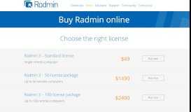 
							         Store - Radmin: Reliable Remote Support Software for IT Pros								  
							    