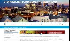 
							         Stormwater Management Utility (SMU) - Stormwater - City of Cincinnati								  
							    