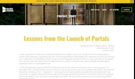
							         Story of Portals — Shared_Studios								  
							    