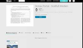 
							         Stotax Portal - Stollfuß Medien - Yumpu								  
							    
