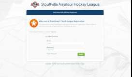 
							         Stouffville Amateur Hockey League - TeamSnap								  
							    