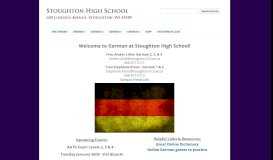 
							         Stoughton German - Google Sites								  
							    