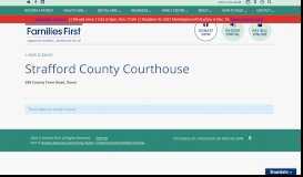 
							         Strafford County Courthouse | Families First								  
							    