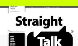 
							         Straight Talk | No Contract Phones | Service Plans								  
							    