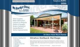 
							         Stratco Outback Heritage Range | Mt Barker Steel								  
							    