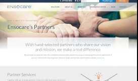 
							         Strategic Partners | Ensocare								  
							    