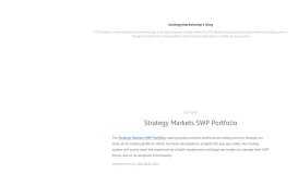 
							         Strategy Markets SWP Portfolio - strategymarketsswp's blog								  
							    