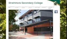 
							         Strathmore Secondary College - Home								  
							    