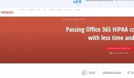 
							         Streamline Office 365 FERPA, GDPR, HIPAA, PCI Compliance - Netwrix								  
							    
