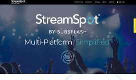 
							         StreamSpot: Live Streaming [simplified]								  
							    